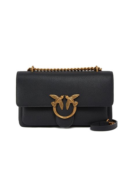 Borsa Pinko Love One soft mini nera oro tracolla piccola love birds PINKO | Borse | 104528 A29QZ99Q